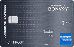 marriott bonvoy card