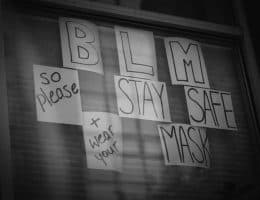 blm stay safe masks crystal jo unsplash